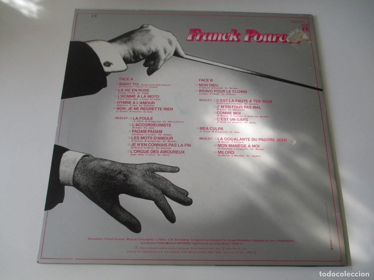 Discos de vinilo: FRANCK POURCEL INTERPRETA A EDITH PIAF DI4211 - Foto 2