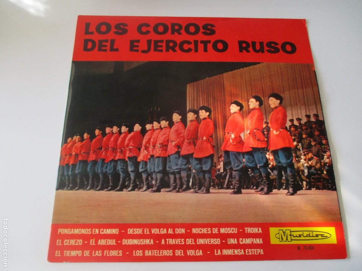 Discos de vinilo: LOS COROS DEL EJERCITO RUSO DI4214 - Foto 1