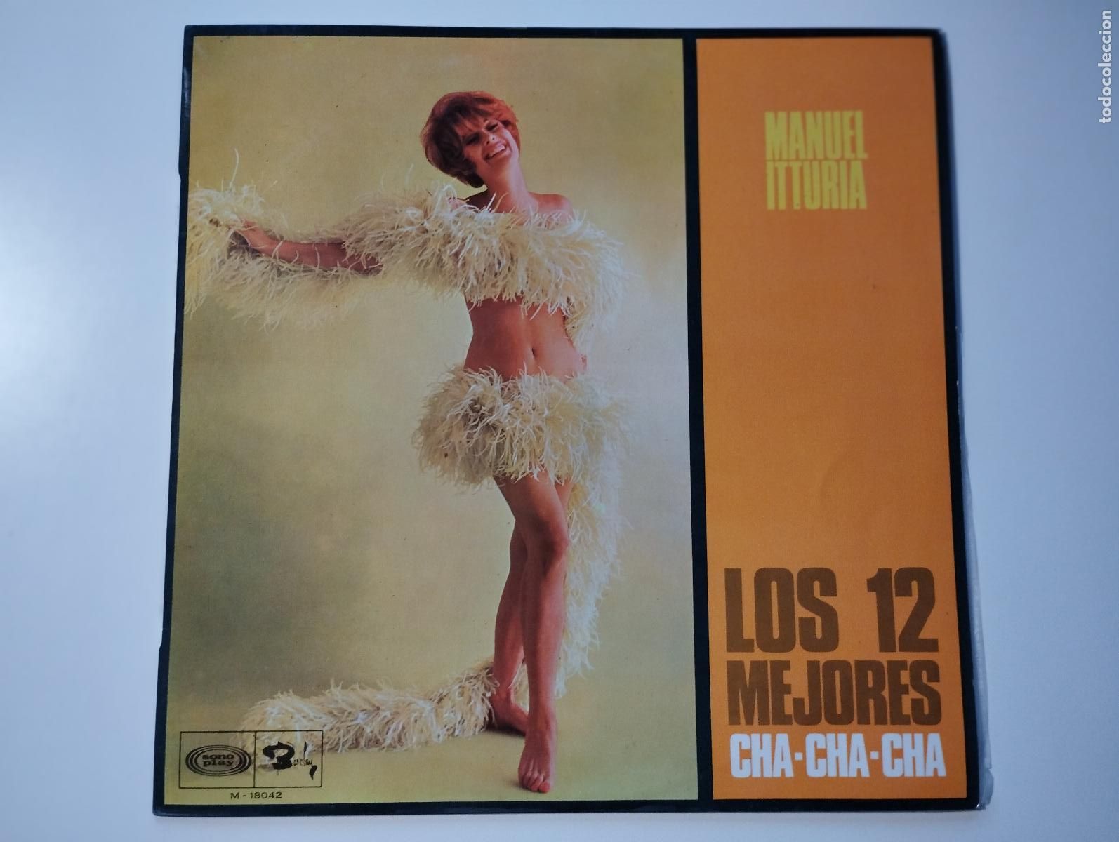 Vinyl records: Manuel Itturia Y Su Combo &lrm;&ndash; Los 12 Mejores Cha Cha Cha.