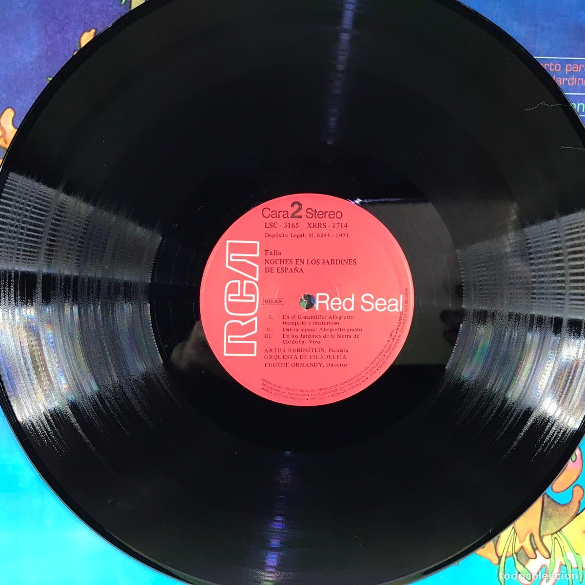 Discos de vinilo: Falla - Saint-Sa&euml;ns - Artur Rubinstein ● Eugene Ormandy ● Vinyl, LP, Compilation SPAIN 1970 - Foto 16