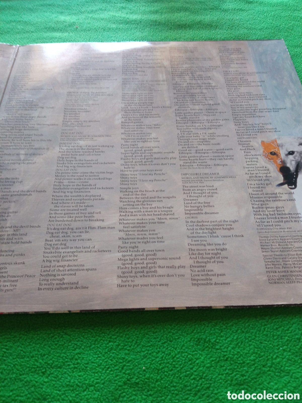Discos de vinilo: Joni Mitchell - Dog eat dog - Foto 4