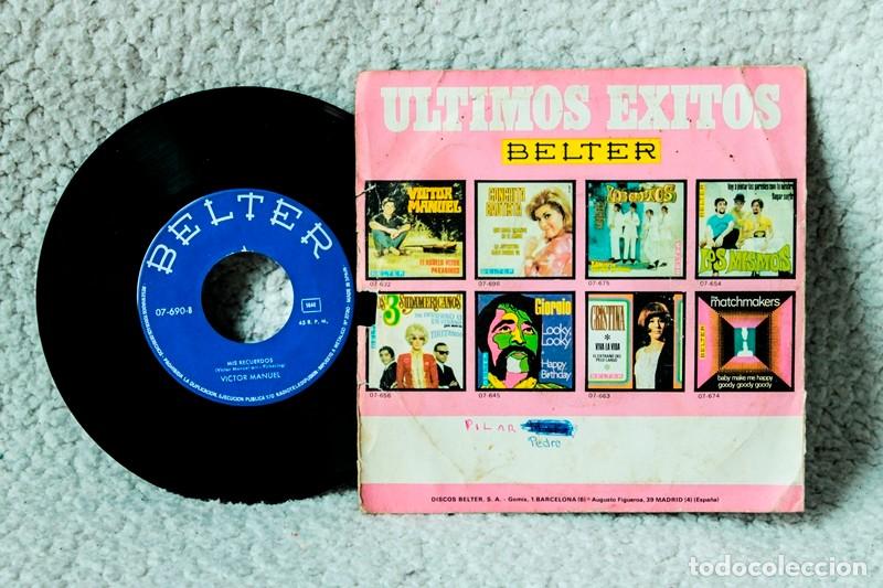 Discos de vinilo: Vinilo de Victor Manuel - Foto 2