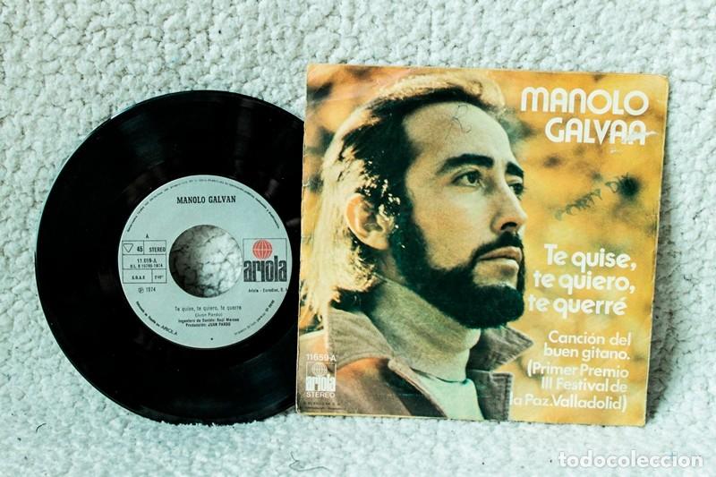 Discos de vinilo: Vinilo de Manolo Galvan - Foto 2