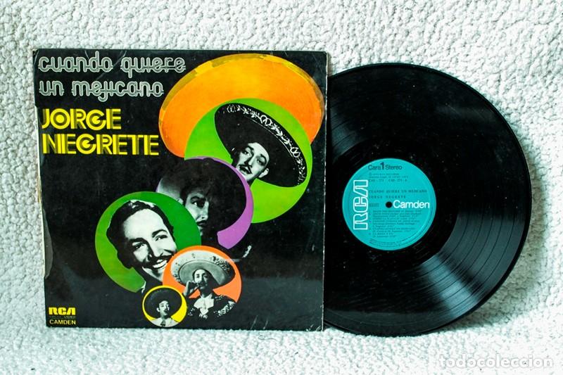 Discos de vinilo: Vinilo Jorge Negrete - Foto 1