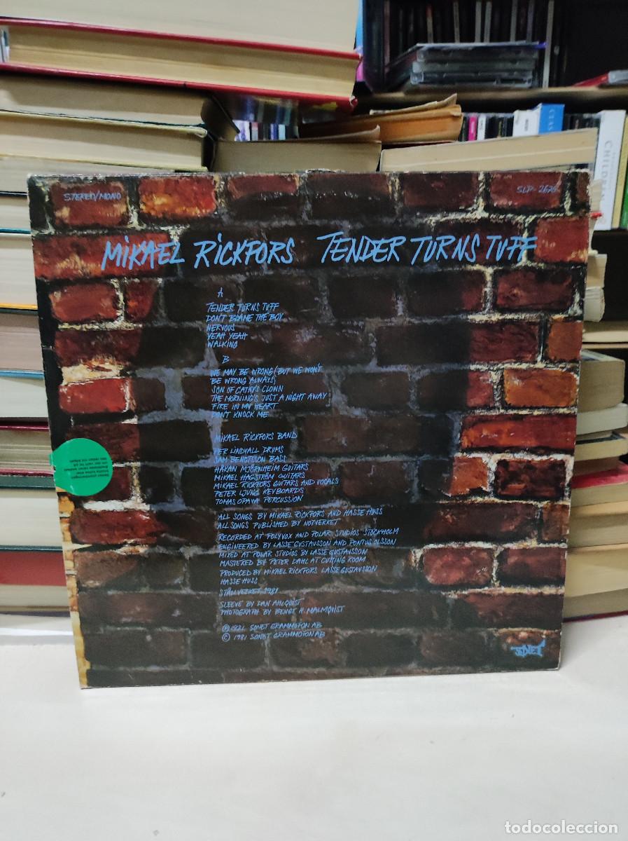 Discos de vinilo: Mikael Rickfors &ndash; Tender Turns Tuff - Foto 2