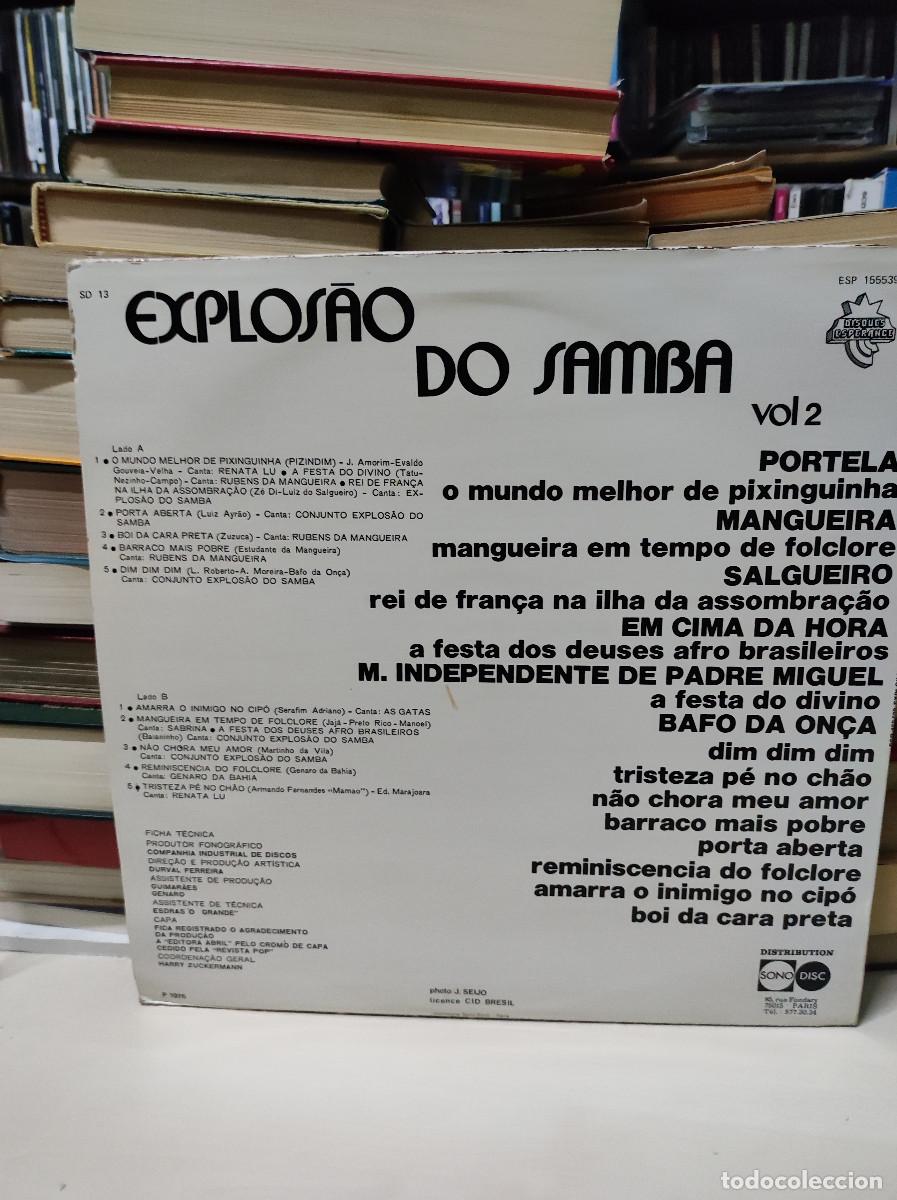 Discos de vinilo: AD Conjunto Explos&atilde;o Do Samba - Foto 2