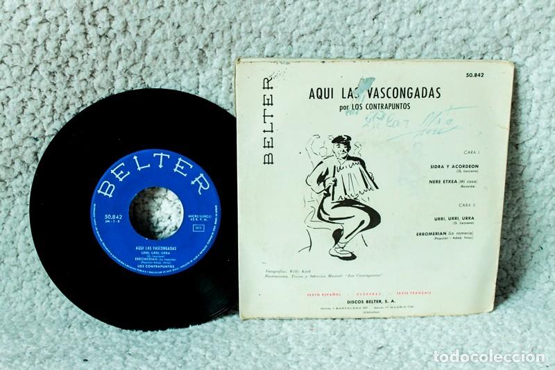 Discos de vinilo: Vinilo de Los Contrapuntos - Foto 2