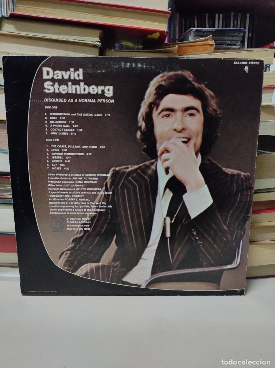 Discos de vinilo: David Steinberg &ndash; Disguised As A Normal Person - Foto 2