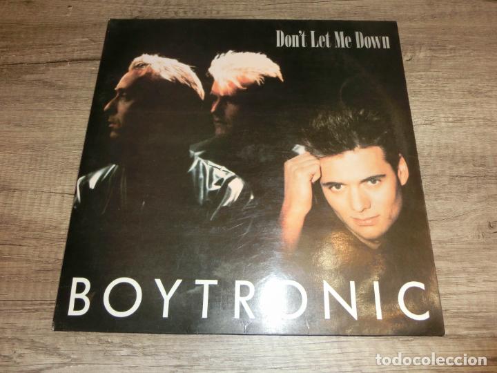 Discos de vinilo: BOYTRONIC - DON&acute;T LET ME DOWN - Foto 1