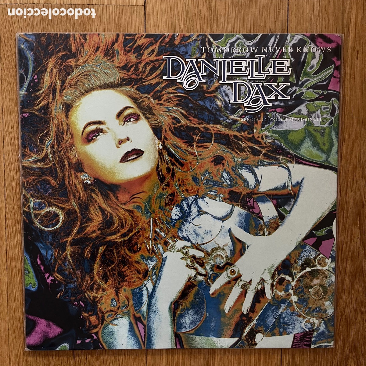 Discos de vinilo: Danielle Dax - Tomorrow Never Knows - maxi - Foto 1