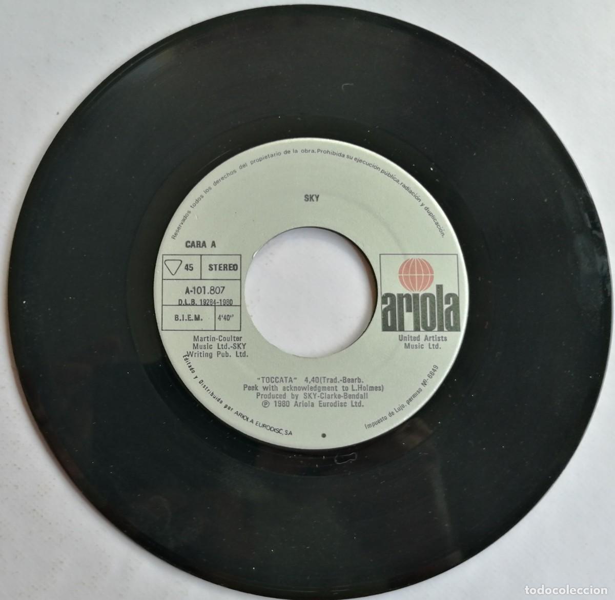 Discos de vinilo: Sky, Toccata, Ariola A-101807, A-101.807 - Foto 3