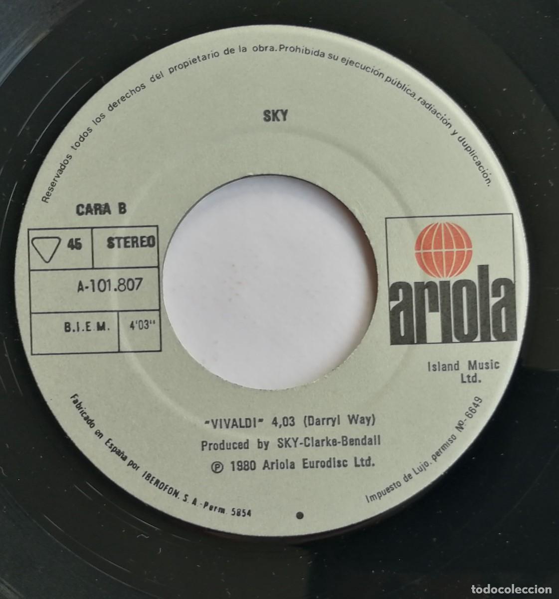 Discos de vinilo: Sky, Toccata, Ariola A-101807, A-101.807 - Foto 6