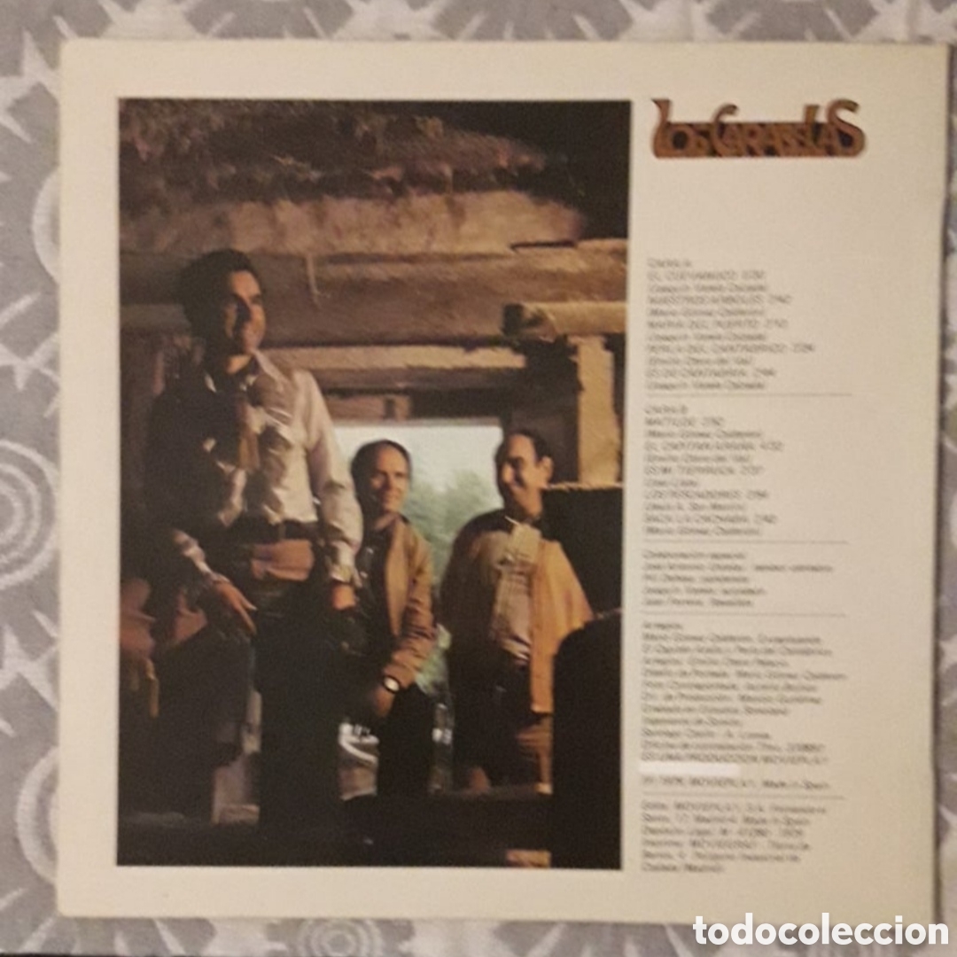 Discos de vinilo: Lp Los Carabelas. Nuestras cosas - Foto 2