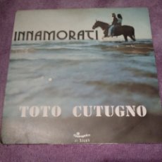 Discos de vinilo: TOTO-CUTUGNO-INNAMORATI-SINGLE VINILO-. Lote 367905086