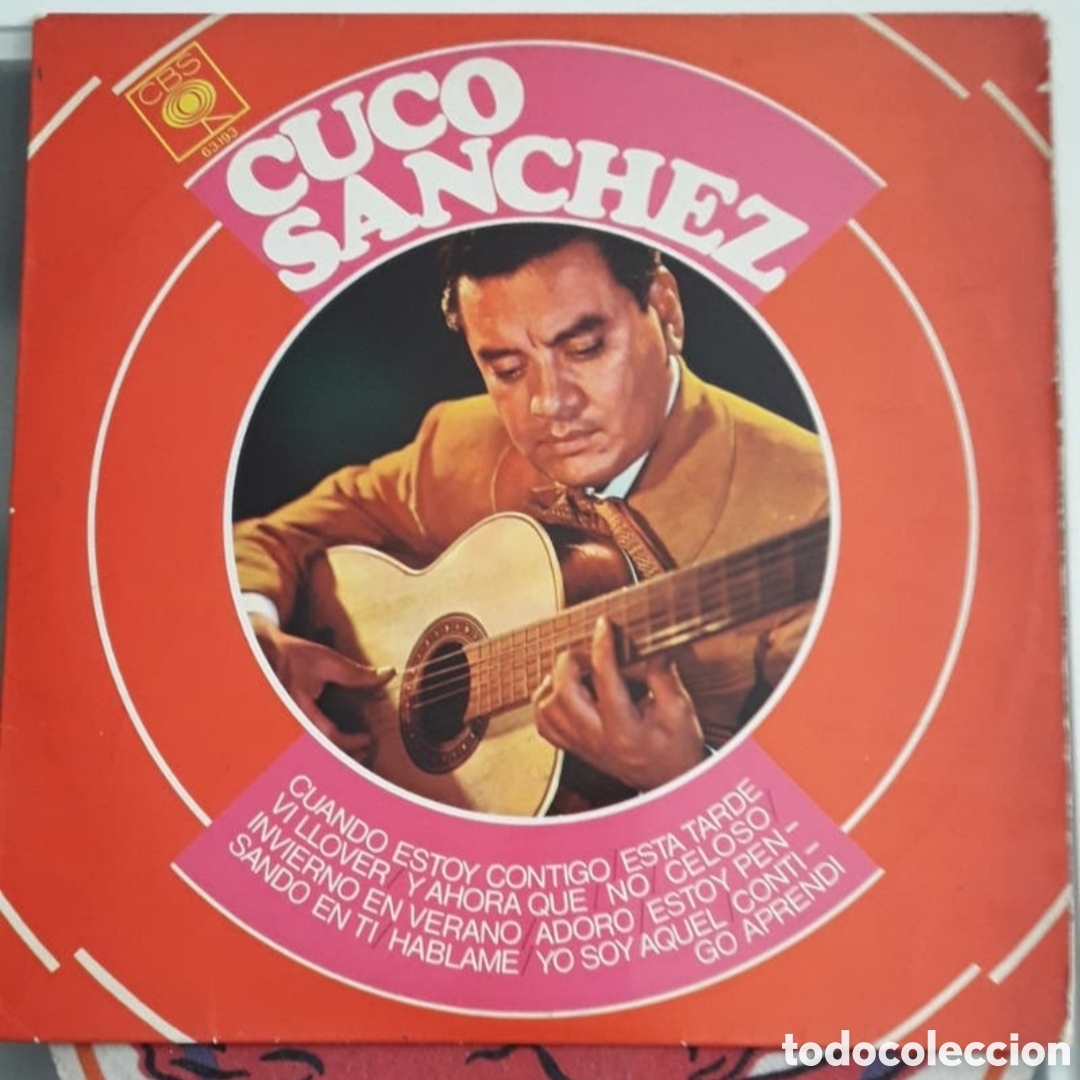 Discos de vinilo: Lp Cuco S&aacute;nchez. Cuando estoy contigo - Foto 1