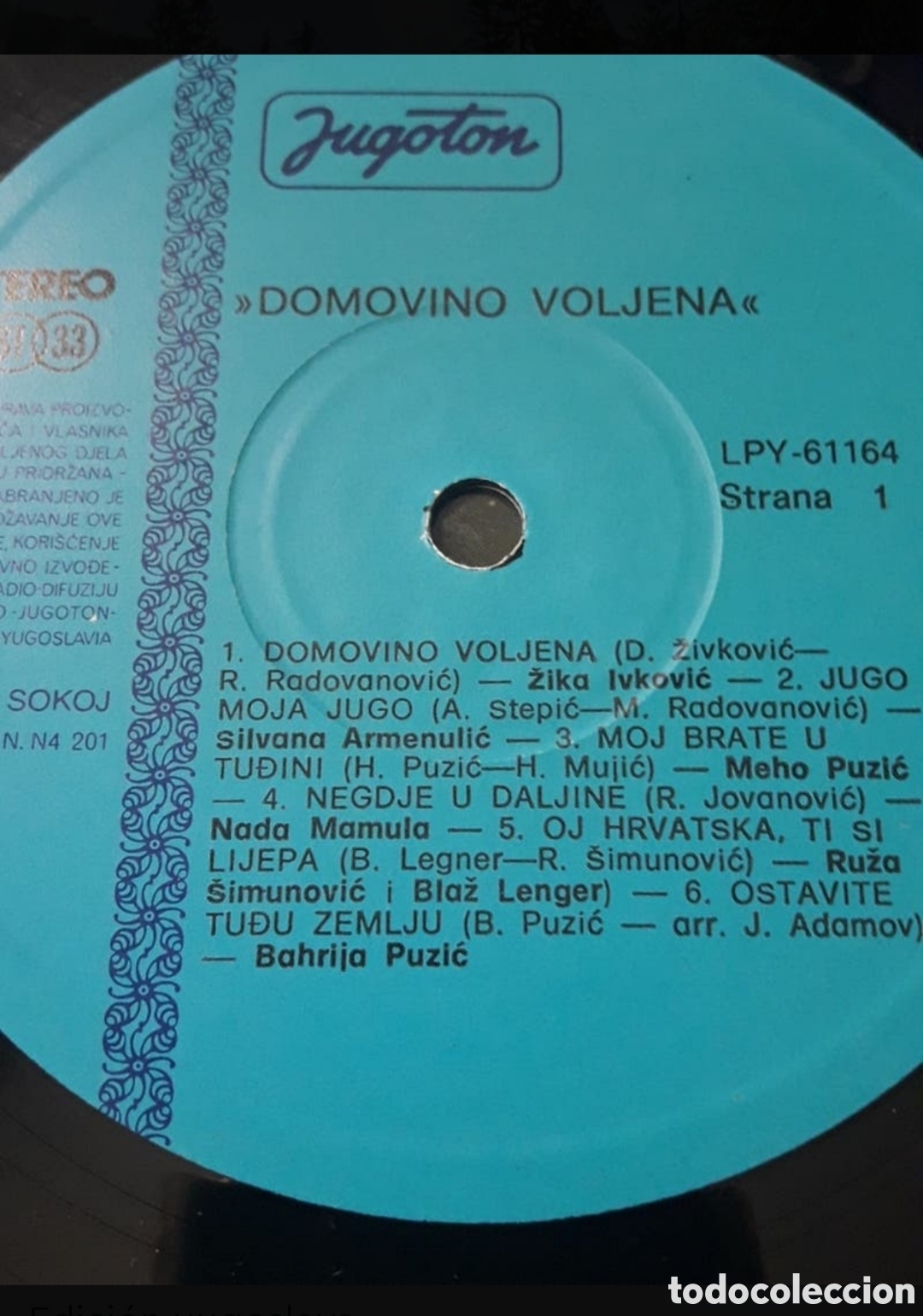 Discos de vinilo: Lp Domovino Voljena - Foto 4