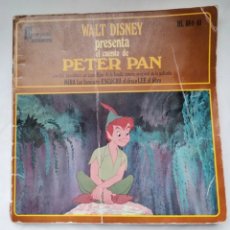 Discos de vinilo: DISNEYLAND RECORDS PETER PAN DISCOLIBRO 1952