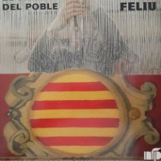 Discos de vinilo: EL CANT DEL POBLE. NÚRIA FELIU. LP.. Lote 367923431