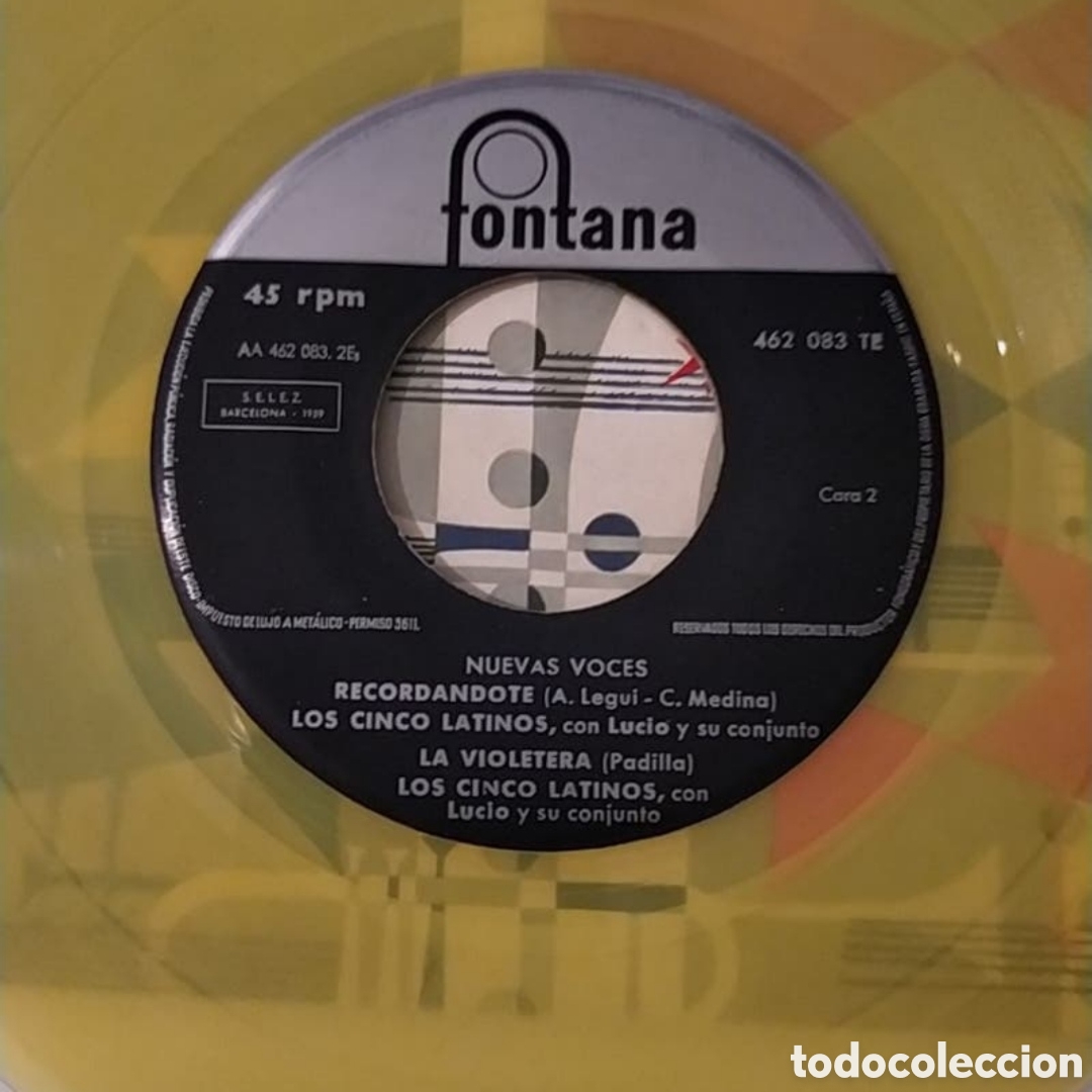 Discos de vinilo: Single Nuevas Voces - Foto 2