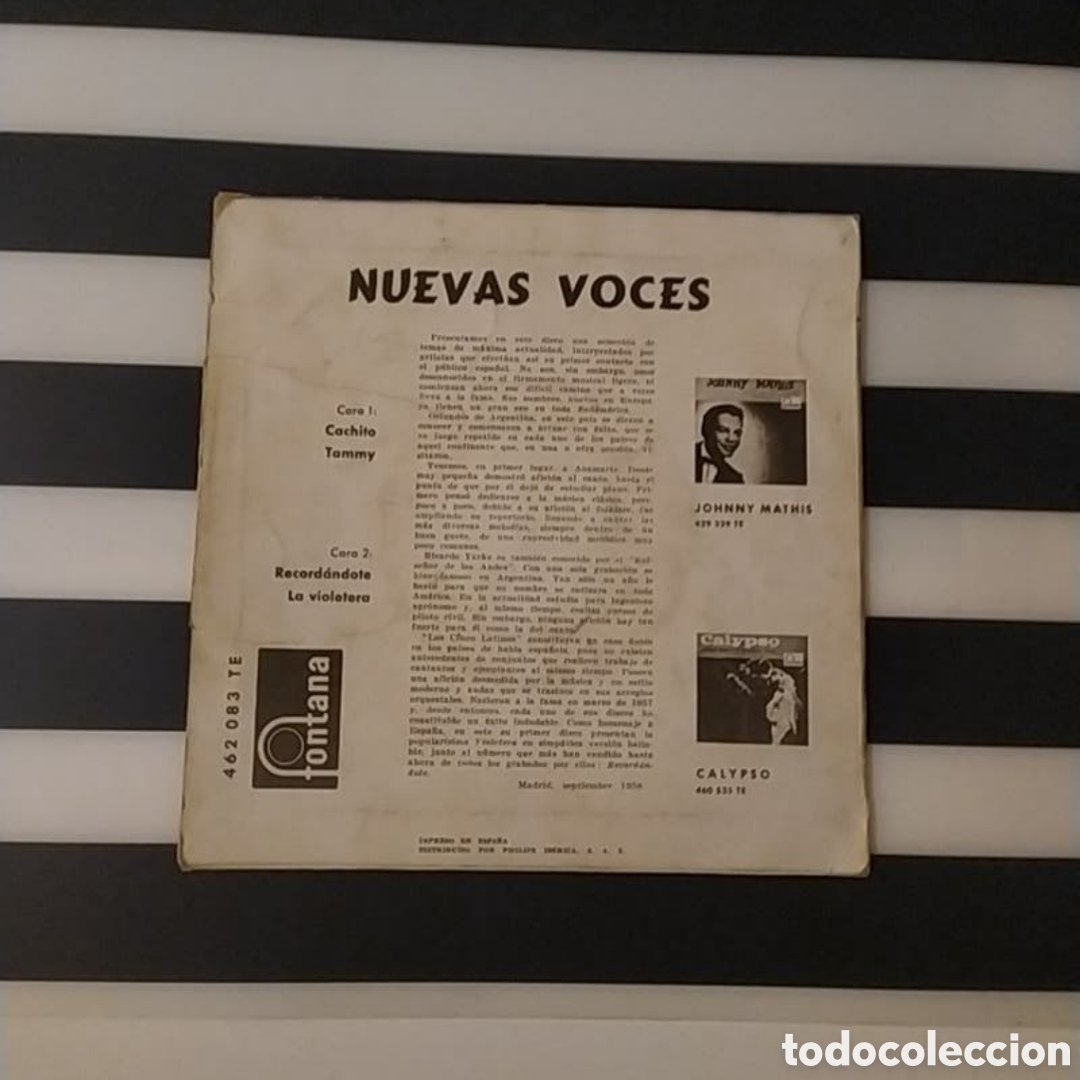 Discos de vinilo: Single Nuevas Voces - Foto 7