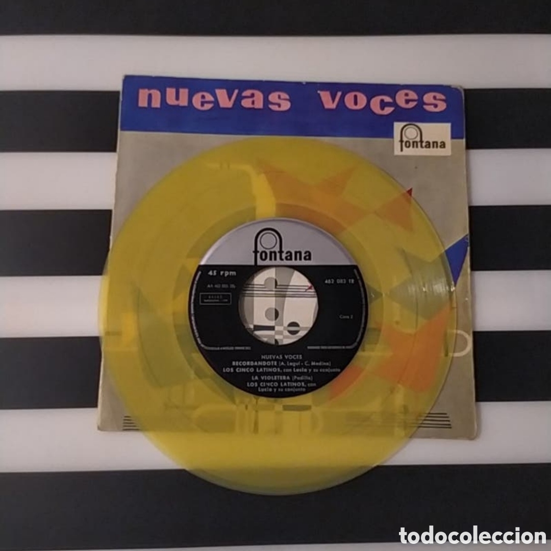 Discos de vinilo: Single Nuevas Voces - Foto 1
