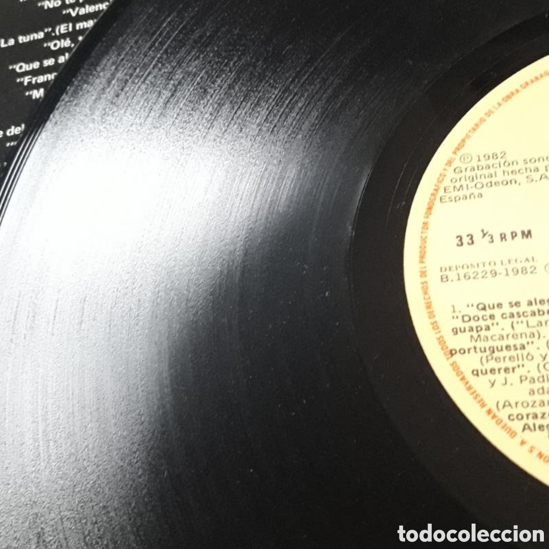 Discos de vinilo: Lp Naranja y limon. Pasodoble en salsa - Foto 5