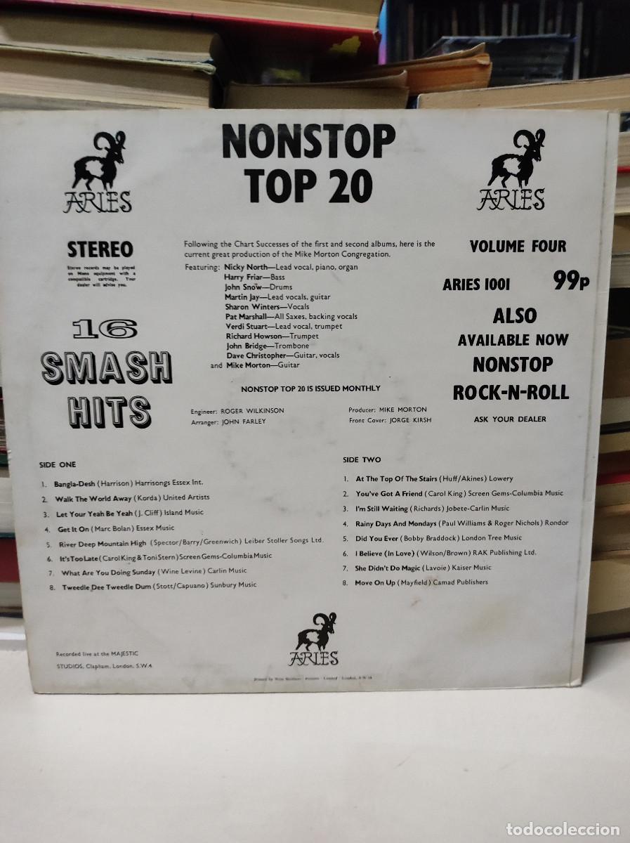 Discos de vinilo: The Mike Morton Congregation &ndash; Nonstop Top 20 Volume Four - Foto 2