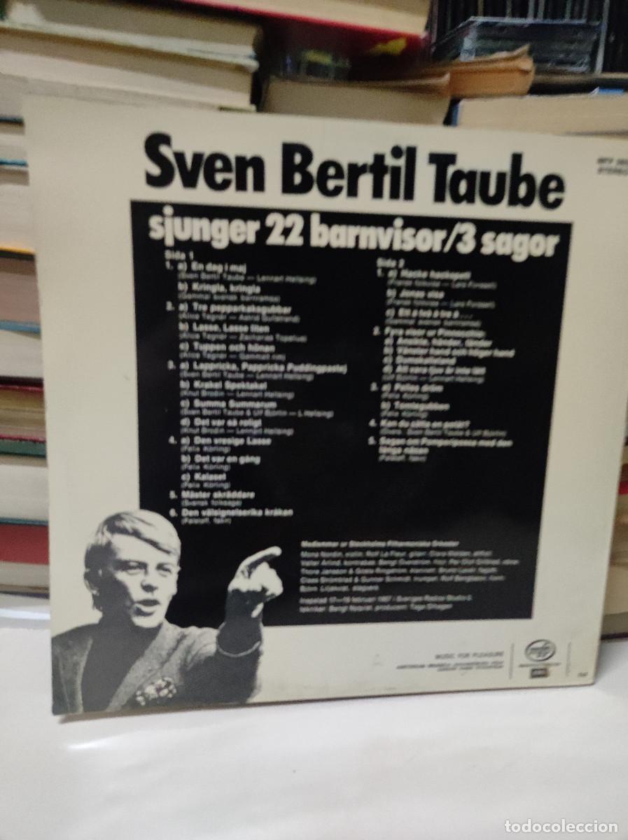 Discos de vinilo: Sven Bertil Taube &ndash; Sjunger 22 Barnvisor/3 Sagor - Foto 2