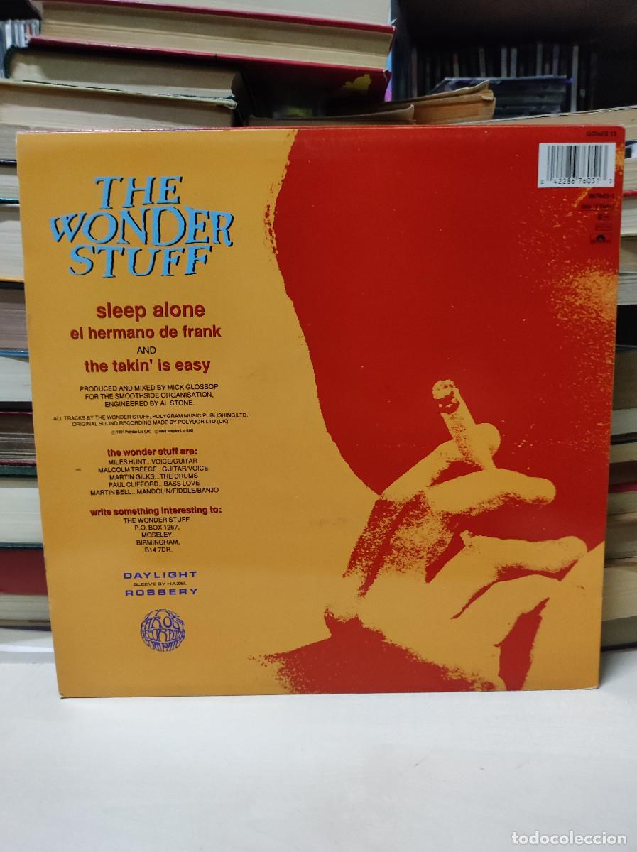 Discos de vinilo: The Wonder Stuff &ndash; Sleep Alone - Foto 2