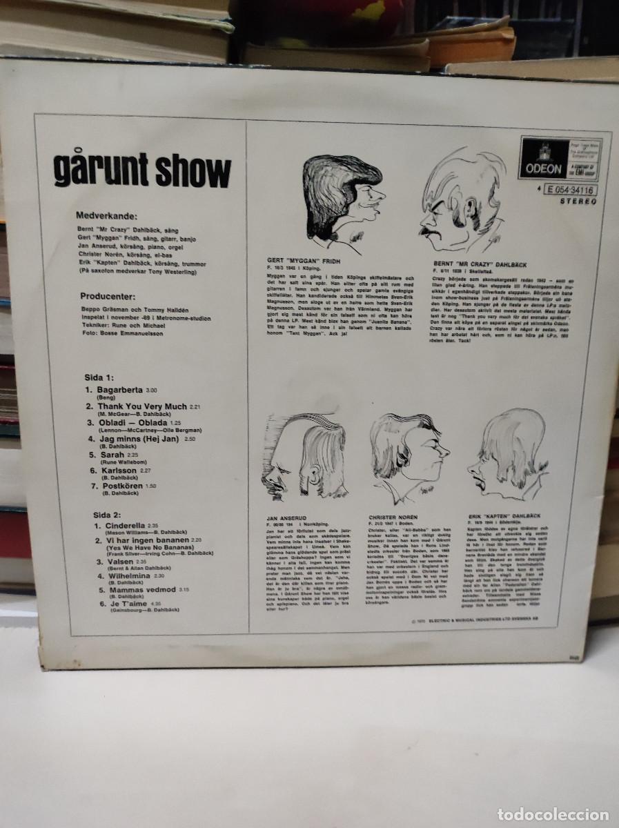 Discos de vinilo: G&aring;runt Show &ndash; G&aring;runt Show - Foto 2