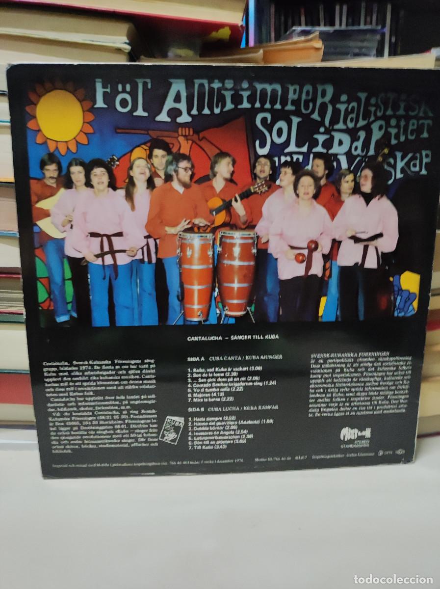 Discos de vinilo: Cantalucha &ndash; S&aring;nger Till Kuba - Foto 2
