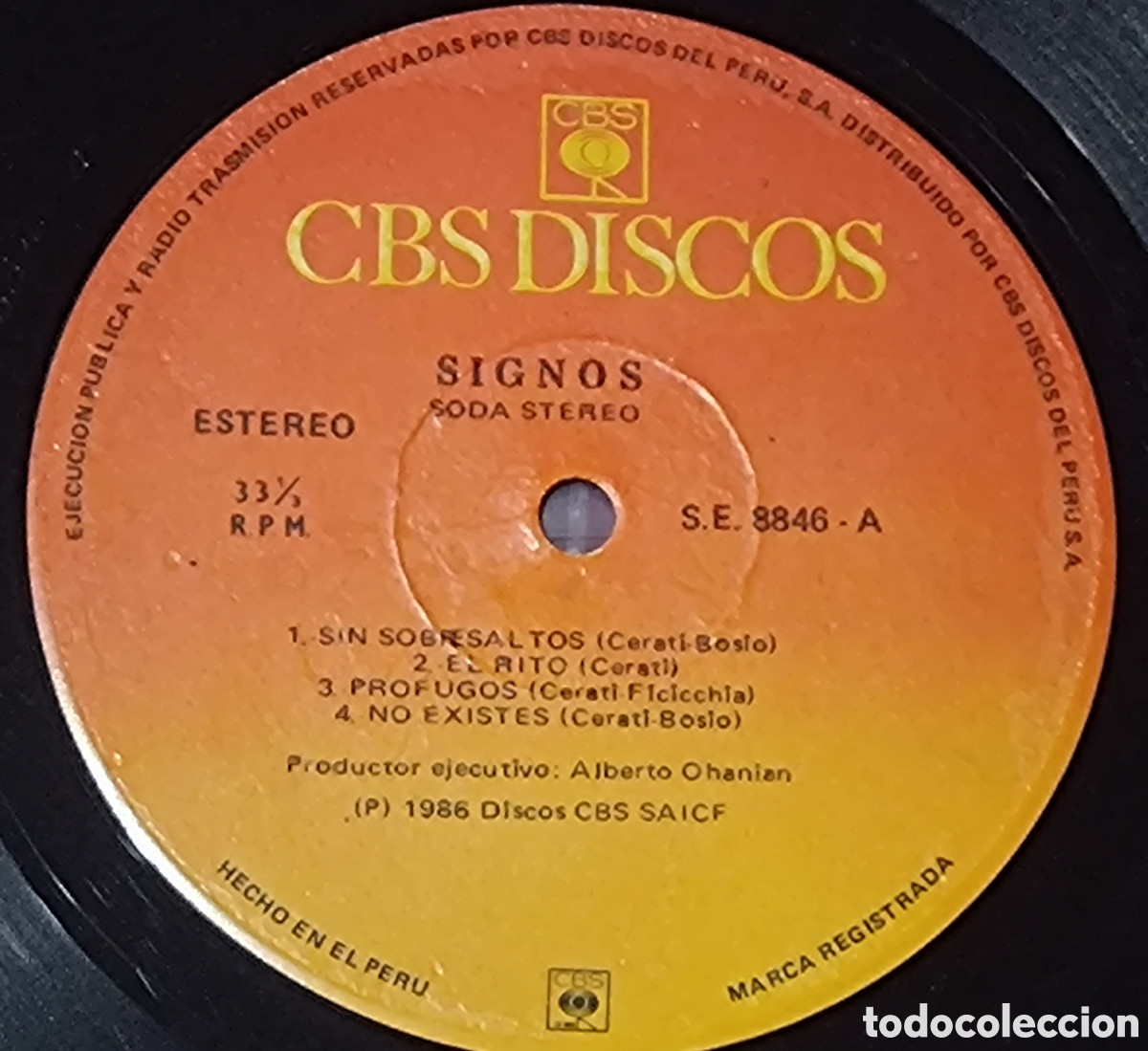 Discos de vinilo: Soda Stereo - Signos - - Foto 3