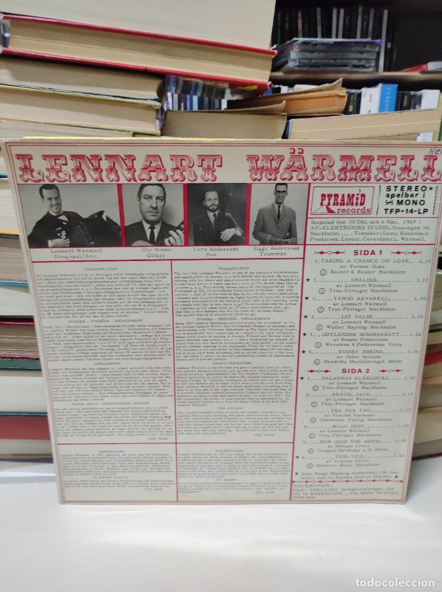 Discos de vinilo: LENNART WARMELL - Foto 2