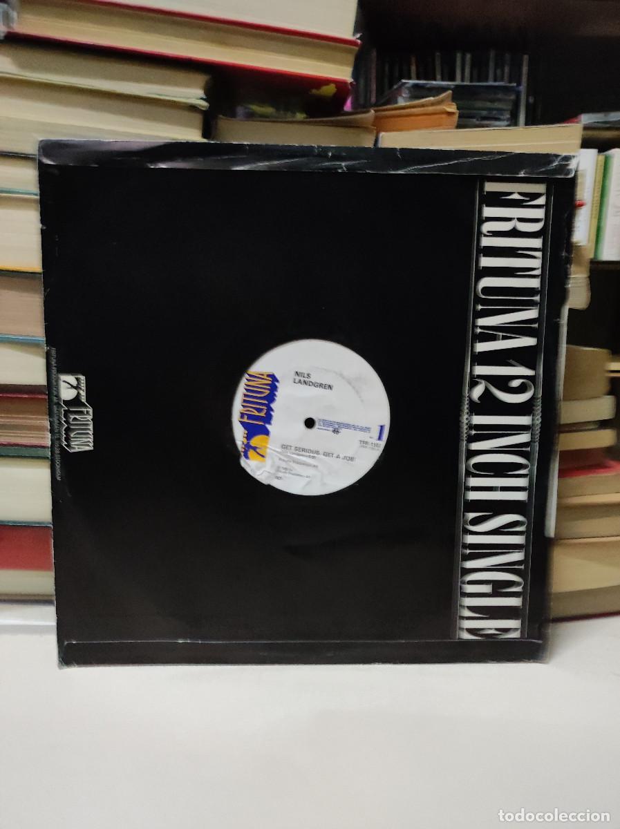 Discos de vinilo: Nils Landgren &ndash; Get Serious, Get A Job! - Foto 1