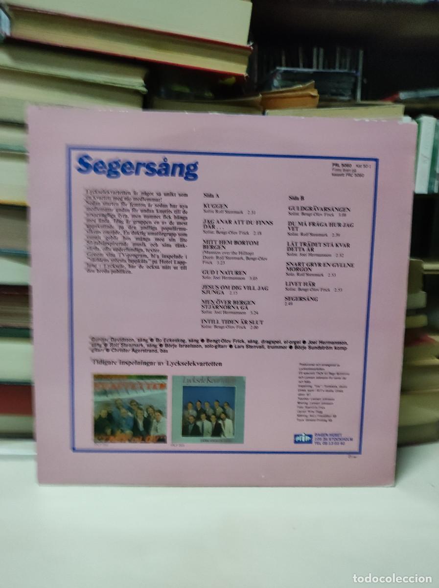 Discos de vinilo: Lycksele-Kvartetten &ndash; Segers&aring;ng - Foto 2