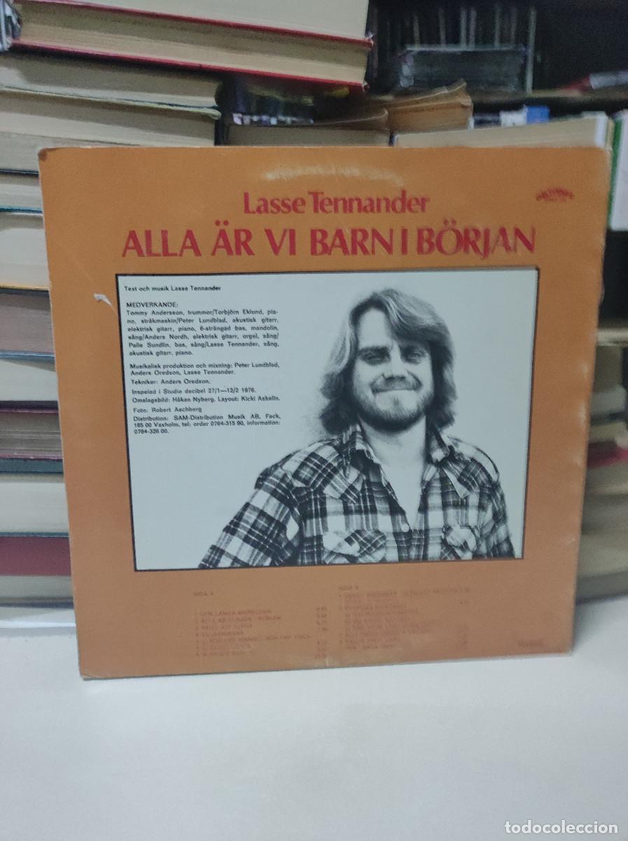Discos de vinilo: Lasse Tennander &ndash; Alla &Auml;r Vi Barn I B&ouml;rjan - Foto 2