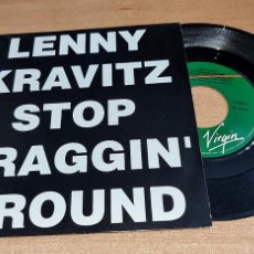 Discos de vinilo: LENNY KRAVITZ STOP DRAGGIN' AROUND 7” SINGLE VINILO PROMO ESPAÑA DEL AÑO 1991 MISMO TEMA