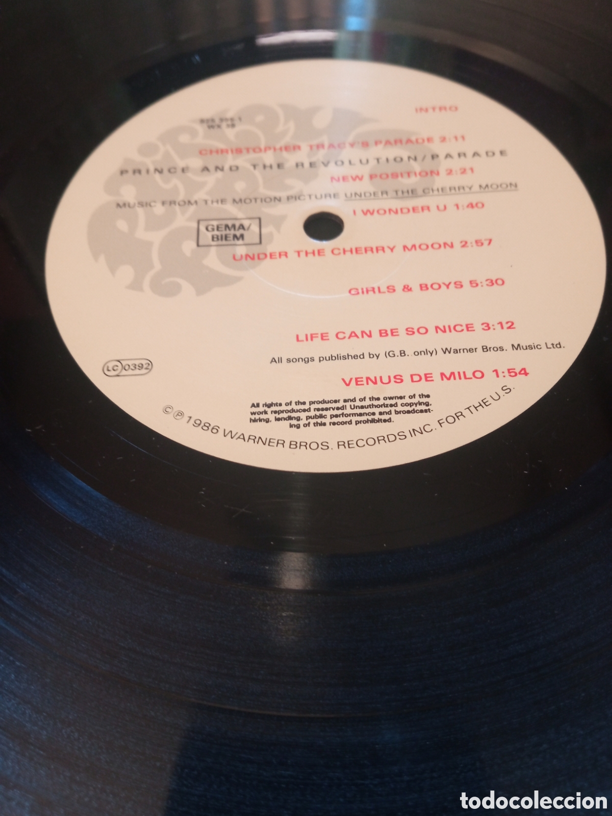Discos de vinilo: Prince & The Revolution- Parade. - Foto 7
