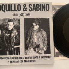 Discos de vinilo: LP LOQUILLO & SABINO 1981 -1984 DE 1987. Lote 368046146