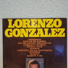 Discos de vinilo: LORENZO GONZALEZ. Lote 368062426