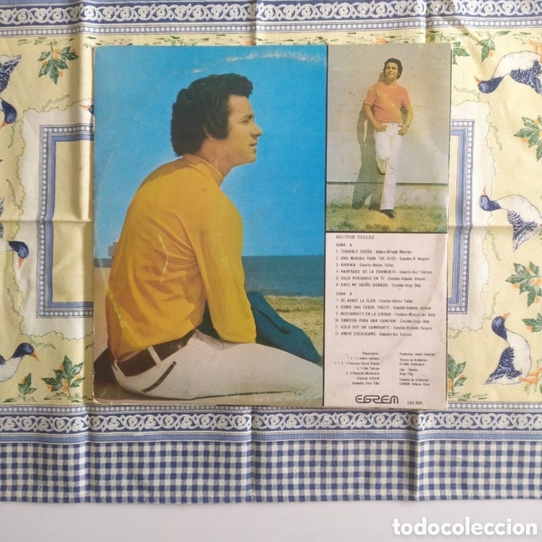 Discos de vinilo: Lp H&eacute;ctor T&eacute;llez - Foto 2