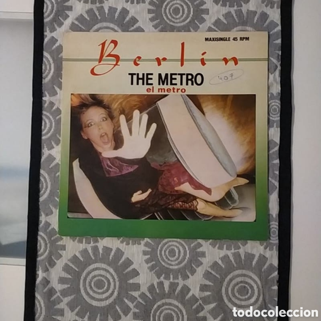 Discos de vinilo: Maxi single Berlin.&nbsp;The Metro - Foto 1