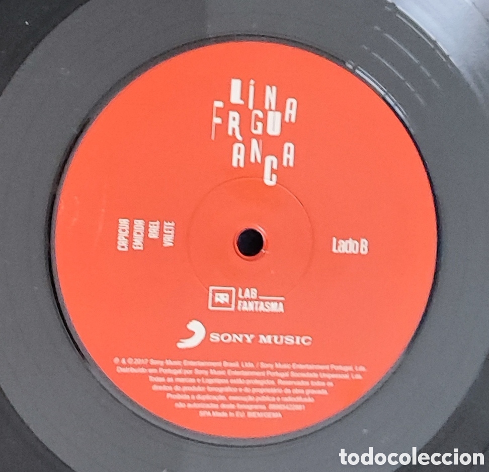 Discos de vinilo: LINGUA FRANCA - CAPICUA - Foto 2