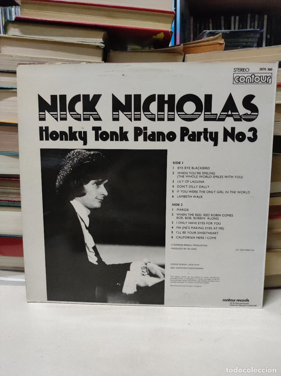 Discos de vinilo: Nick Nicholas &ndash; Honky Tonk Sing-Along Party-1 - Foto 2