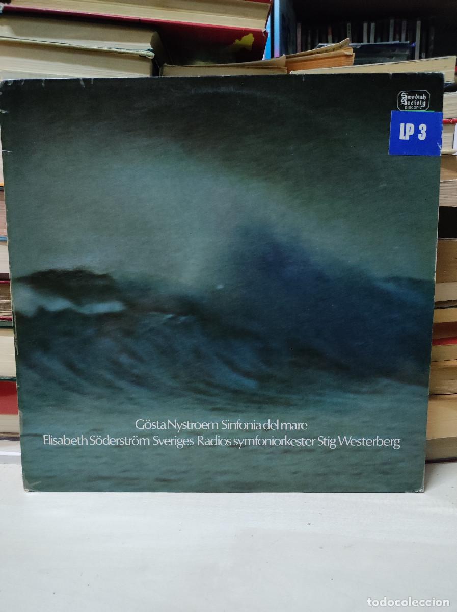 Discos de vinilo: G&ouml;sta Nystroem, Elisabeth S&ouml;derstr&ouml;m, Sveriges Radios Symfoniorkester &ndash; Sinfonia Del Mare - Foto 1