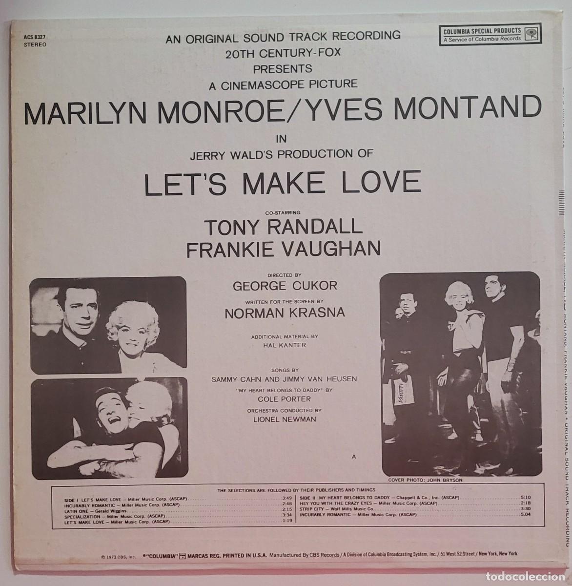 Discos de vinilo: EL MULTIMILLONARIO. LETS MAKE LOVE - Foto 2