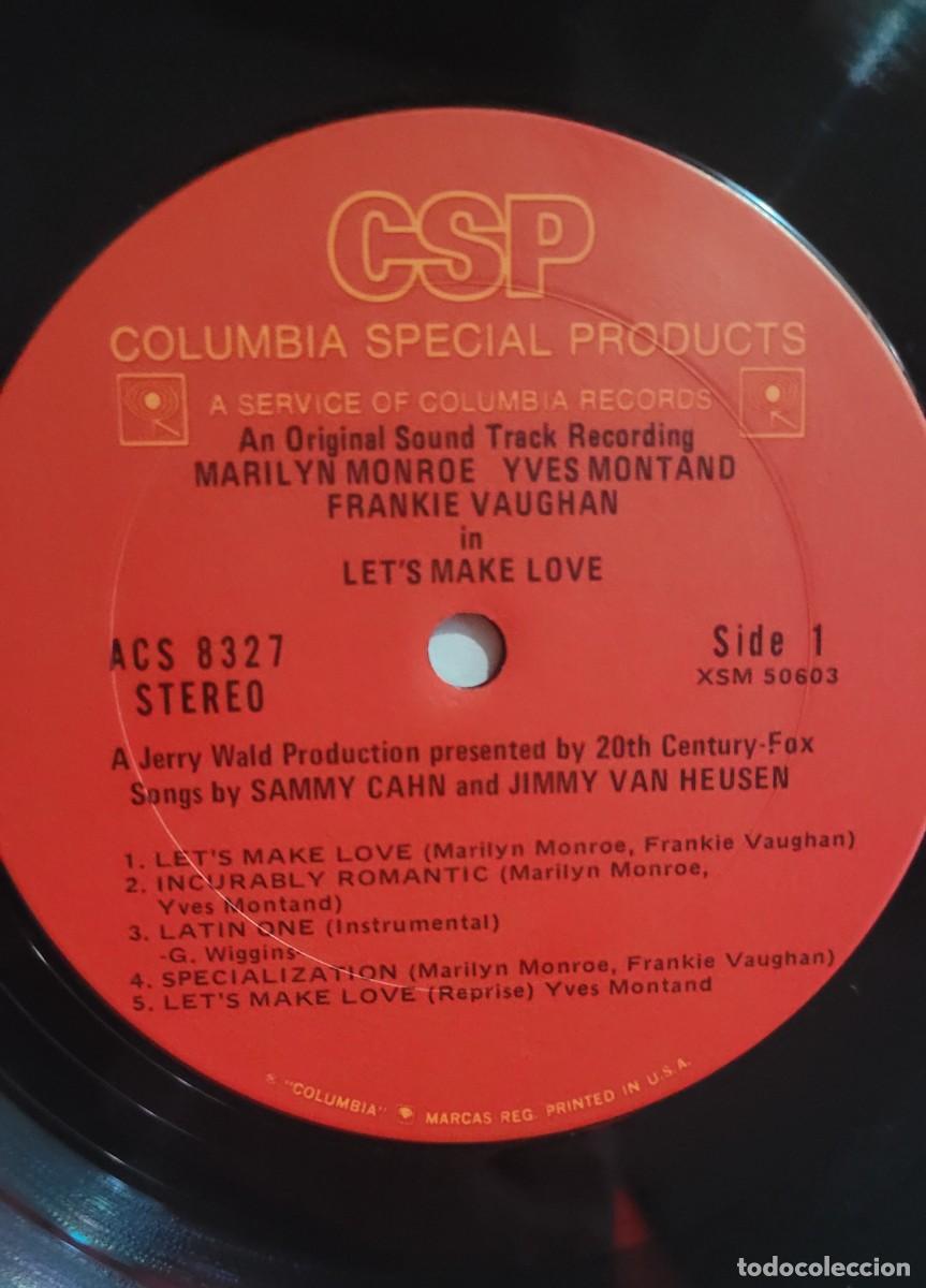Discos de vinilo: EL MULTIMILLONARIO. LETS MAKE LOVE - Foto 3