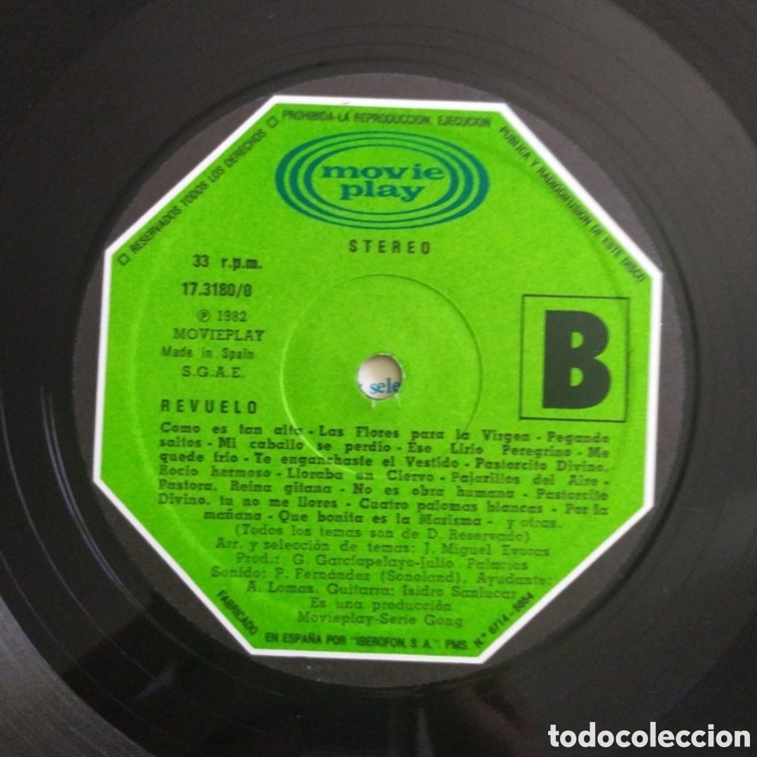 Discos de vinilo: Lp Revuelo. Revuelo. - Foto 4