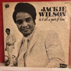 Discos de vinilo: JACKIE WILSON IT'S ALL A PART OF LOVE LP EDIC ESPAÑA PROMOCIONAL DISCO EXC. Lote 368141036
