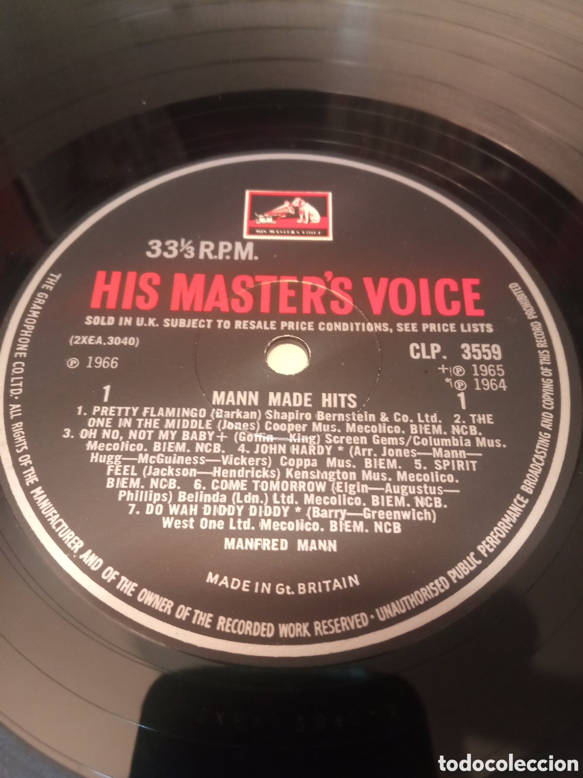 Discos de vinilo: Manfred Mann - Mann made hits - Foto 4